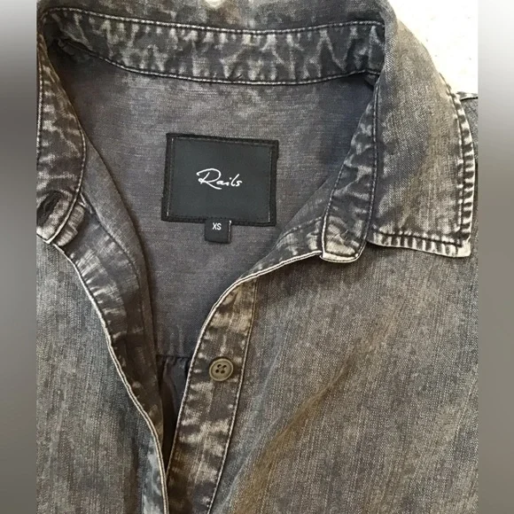 RAILS Angelica Denim Shirt Size XS - Picture 8 of 11